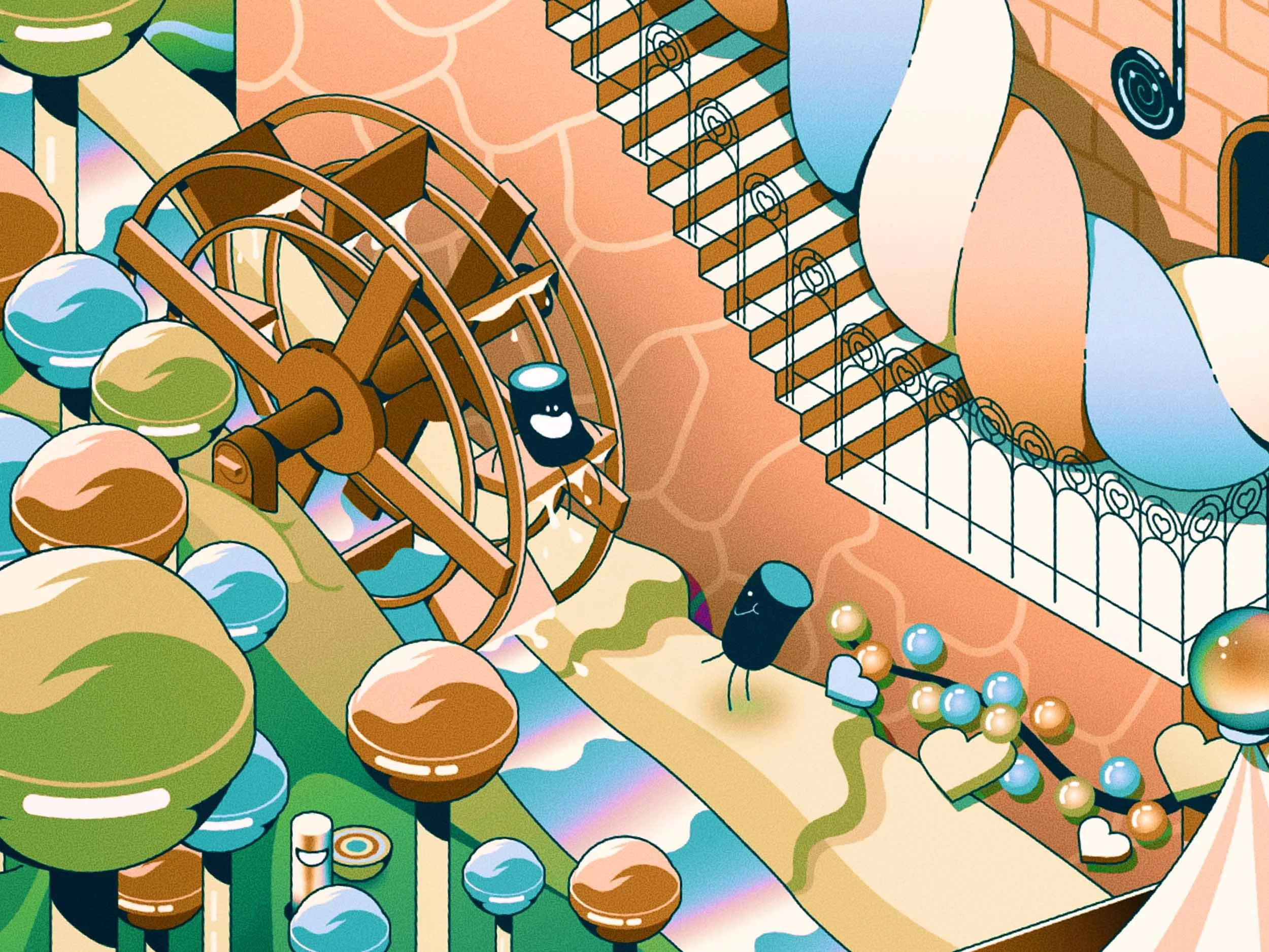 Marshmallow Mansion – Closeup 2