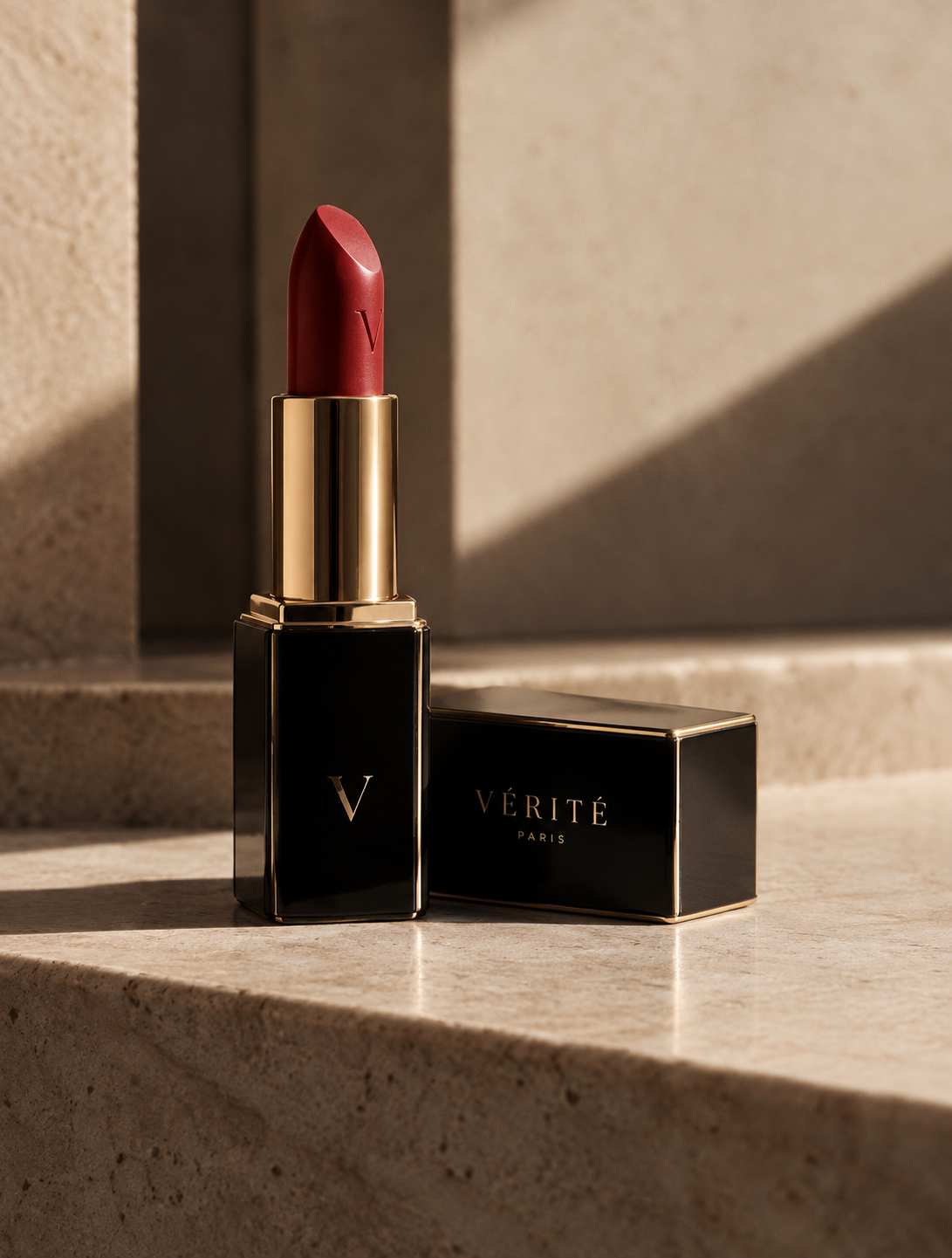 Rouge à lèvres VÉRITÉ Paris Lueur dorée.png