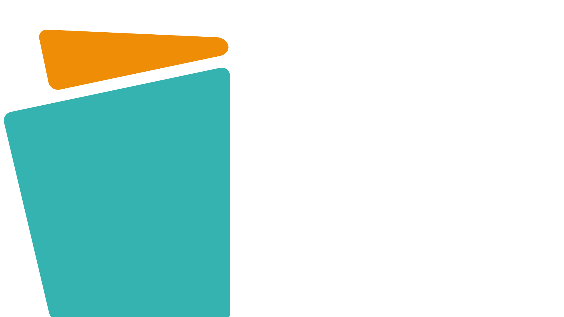 An infographic showing a bar graph with three bars of different heights and colors, with the tallest in teal, the middle in orange, and the shortest in black. The graph is on a white background.