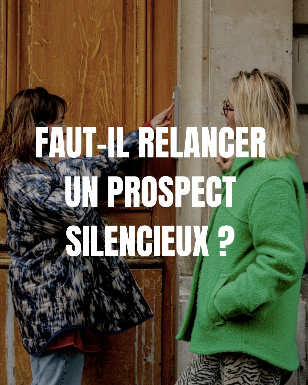 Un prospect qui ne r&eacute;pond plus&hellip; on relance ou on l&acirc;che ?
Voici notre m&eacute;thode, parce qu'une simple relance ne co&ucirc;te rien mais la forme est importante !
.
.
#formation #architectedinterieur #formationarchitecte #reconve
