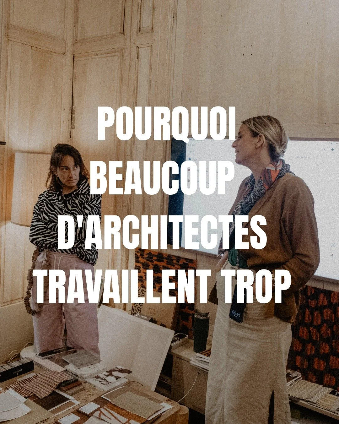 Pourquoi beaucoup d'architectes travaillent trop ? Ce n'est pas un manque de talent. Ce n'est pas un manque de travail. C'est souvent un manque de cadre ...
.
.
#formation #formationarchitectedinterieur #architectedinterieur #reconversionprofessionel