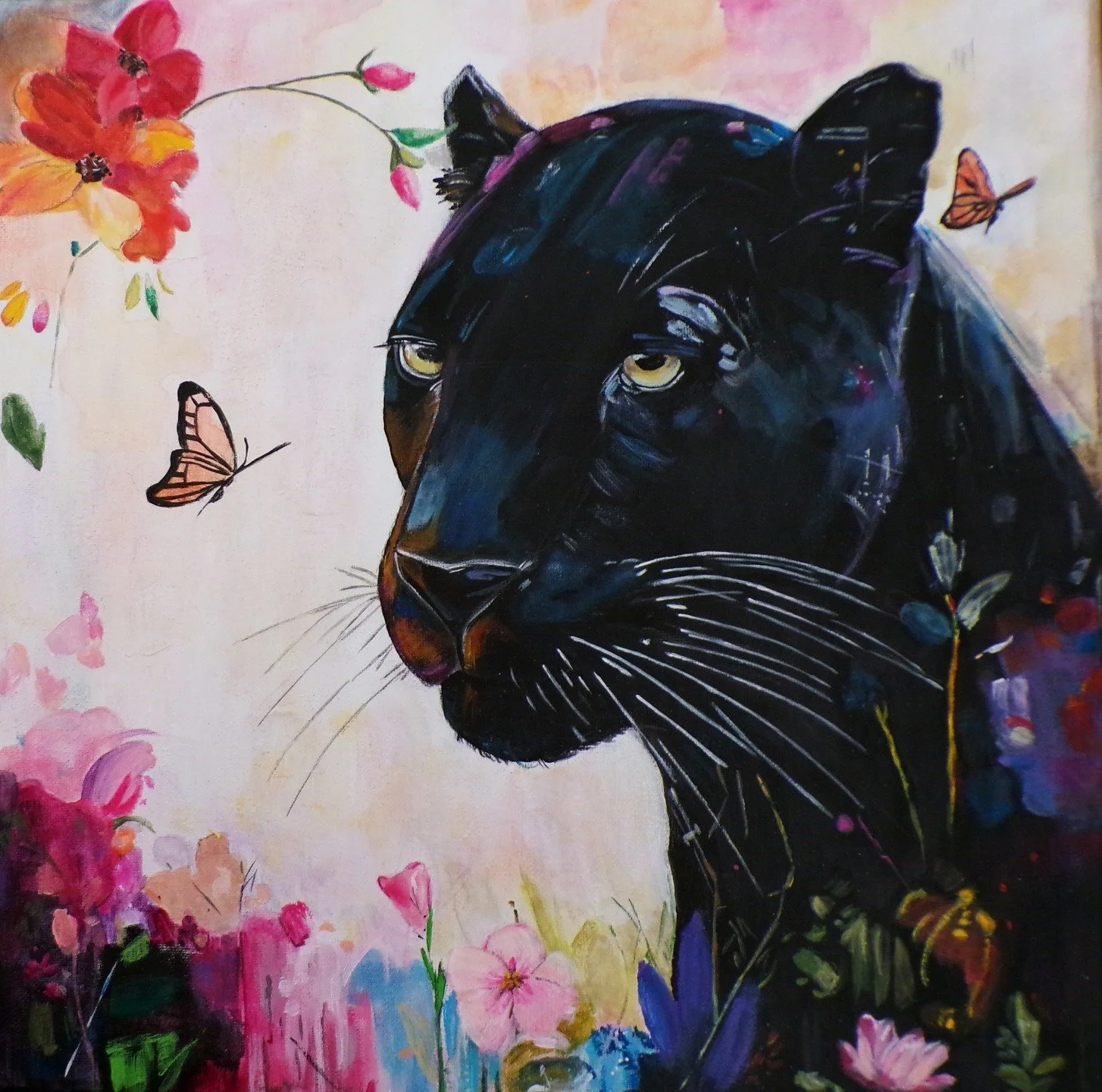 ​New Painting: "Where Strength Meets Gentleness"

I painted "Where Strength Meets Gentleness," thinking about how two very different beings can still find peace together. Like the panther and the butterfly, we all carry both stren