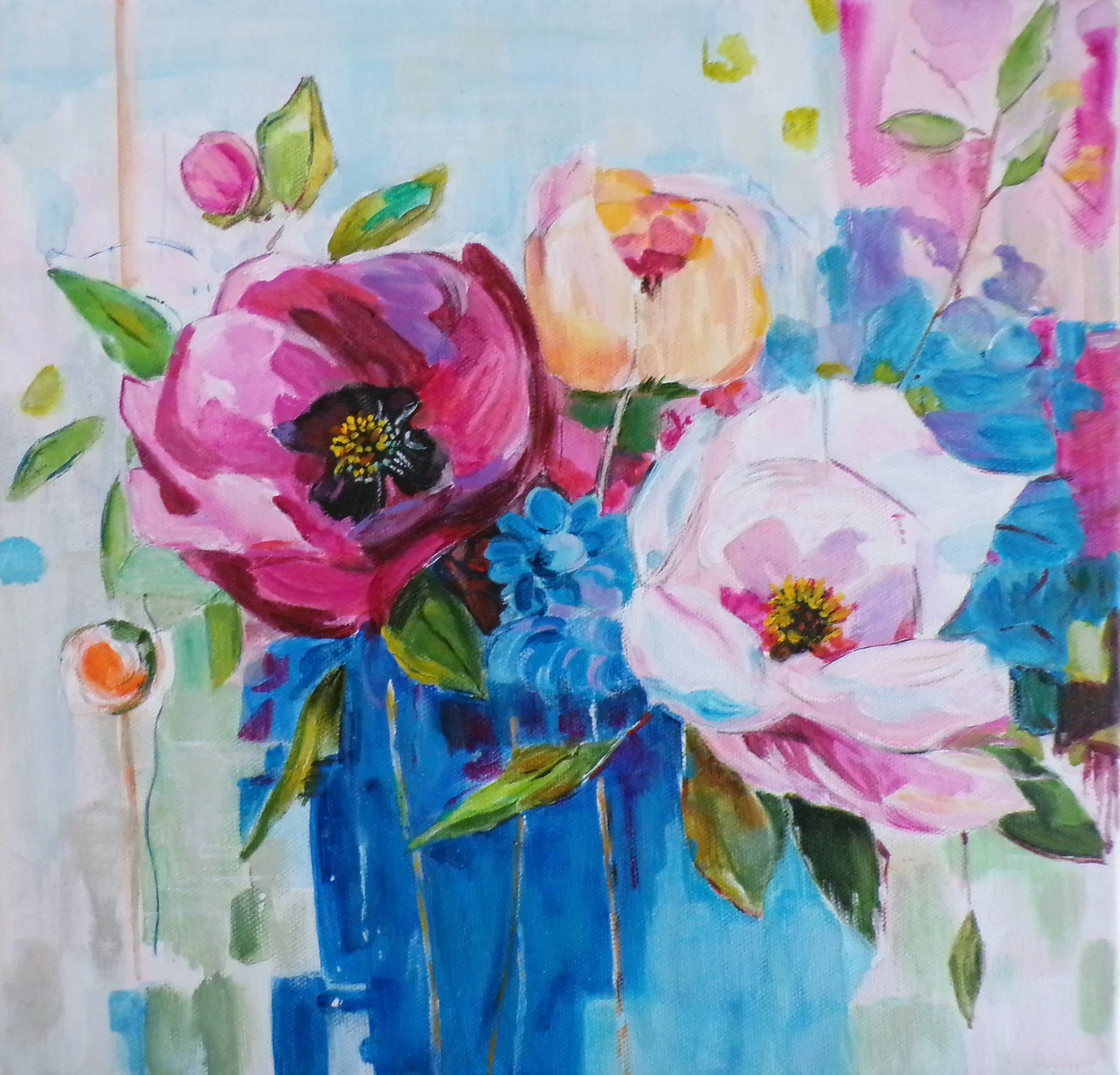 The Way Back to Joy | Floral Painting