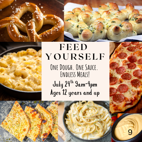 Feed Yourself: One Dough, One Sauce, Endless Meals