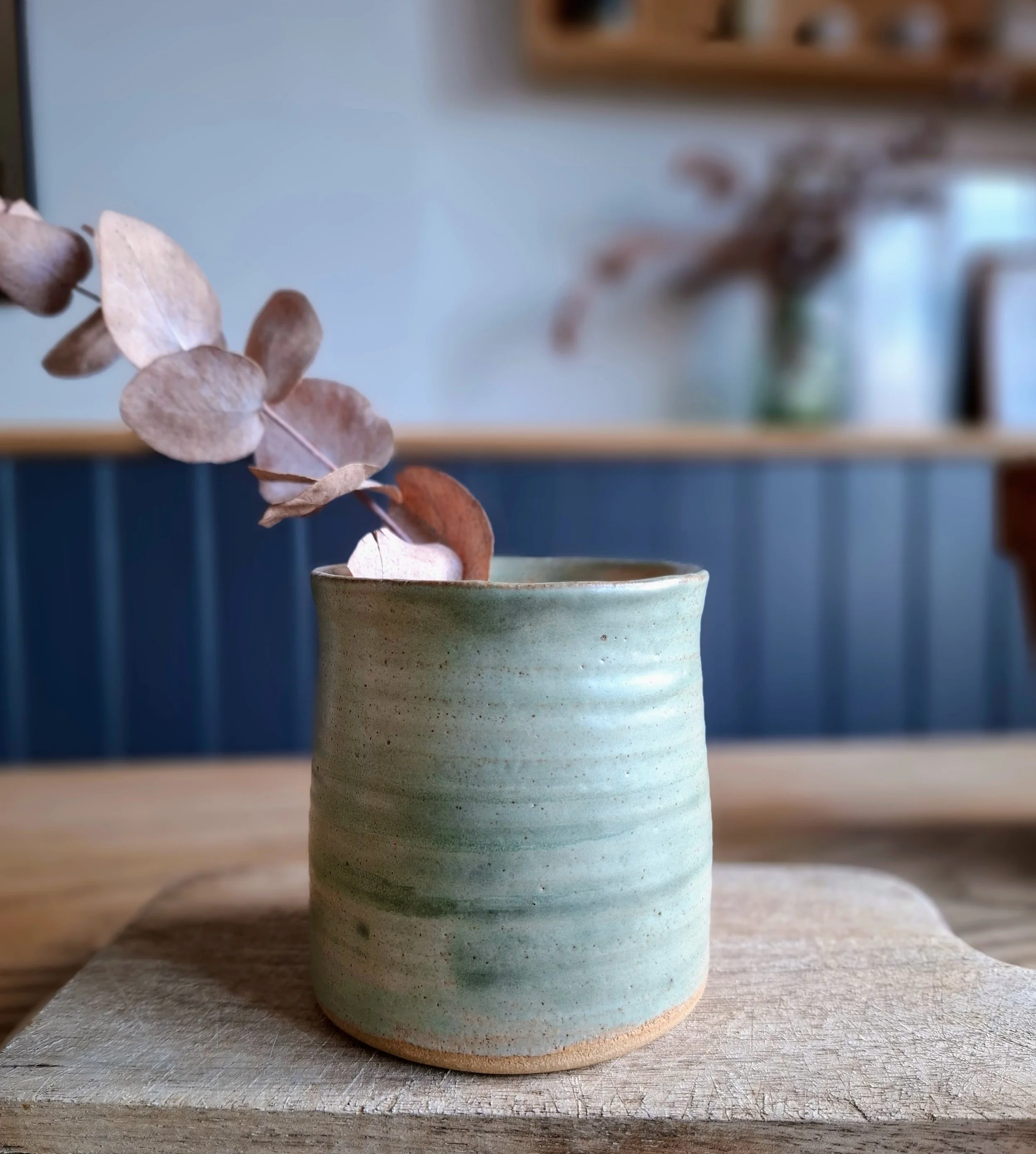 Utensil Pot in Green