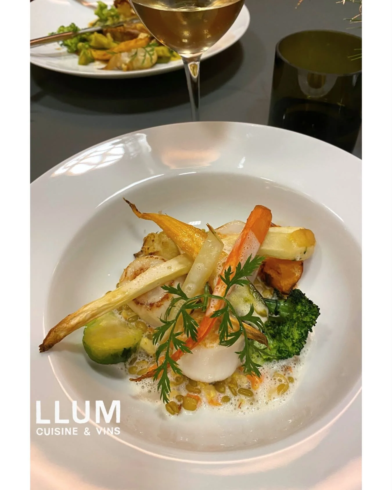 Fricass&eacute;e de St Jacques, Freekeh, L&eacute;gumes d&rsquo;hiver, Jus citronn&eacute;

#restauranttoulouse #cuisinefran&ccedil;aise