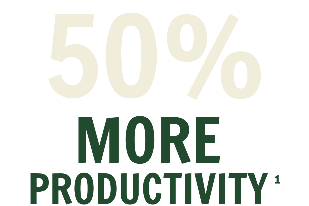 With trust, teams see 50% more productivity.