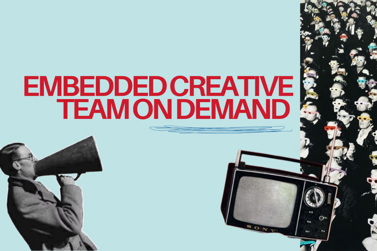 Embedded Creative Team on Demand