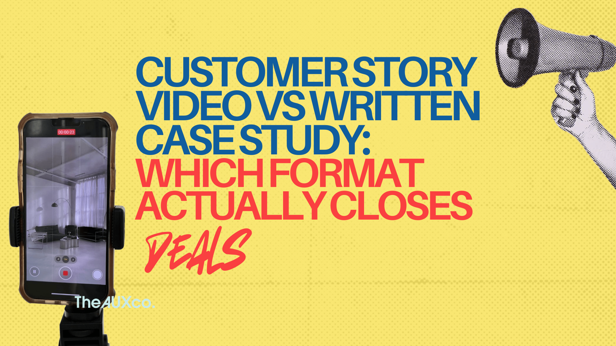 Customer Story Video vs Written Case Study: Which Format Actually Closes Deals