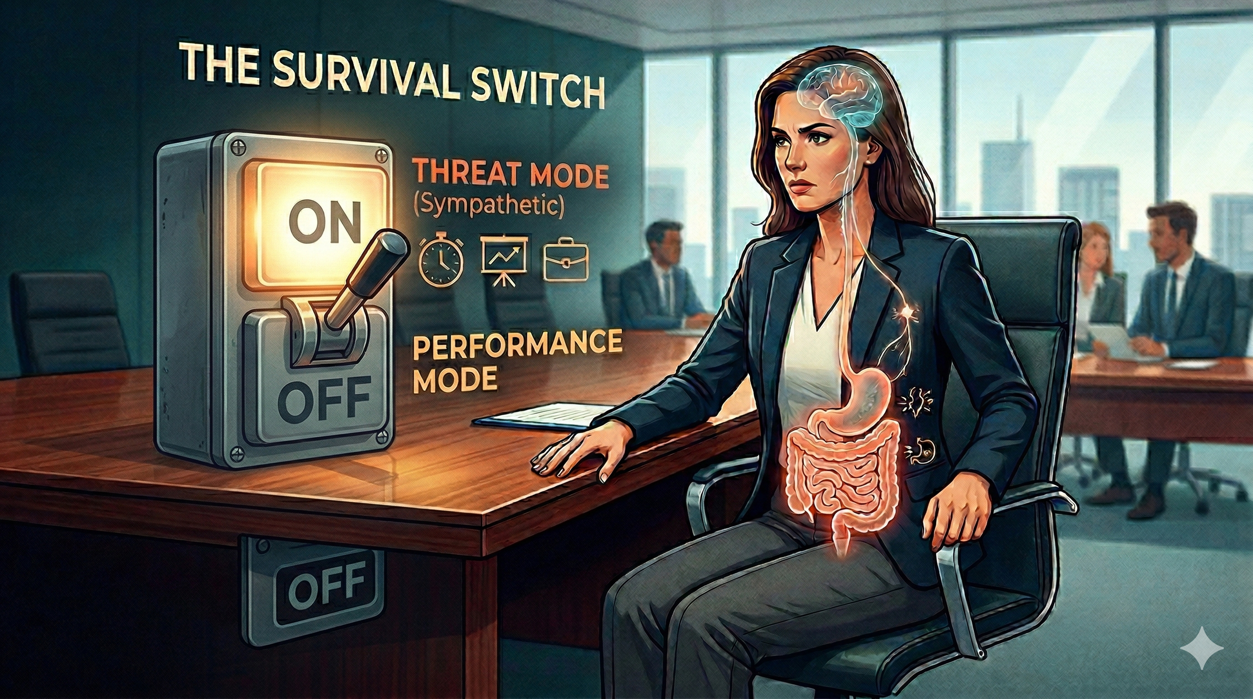 Flare-ups and the Survival Switch