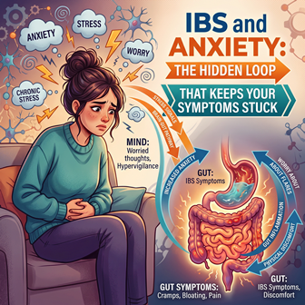 IBS and anxiety: the hidden loop that keeps your symptoms stuck