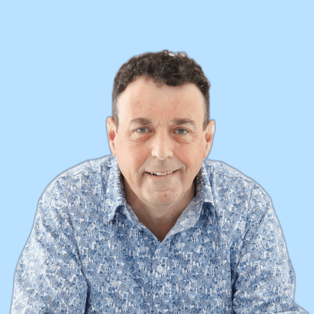 Tony Yuile, clinical hypnotherapist and gut-brain specialist, sharing insights on the Gut-Brain Connection Program for IBS management.