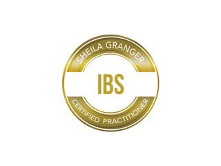 Sheila Granger Certified IBS Hypnotherapy Practitioner logo.
