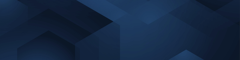 Abstract dark blue geometric pattern with overlapping cubes.