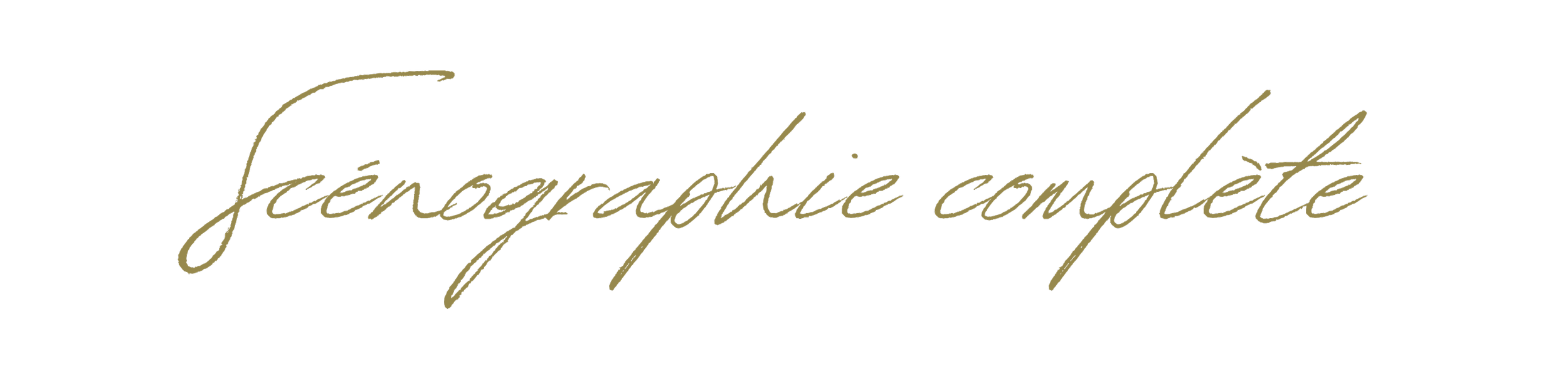 Texte en cursive : 'sémiographie complète'.