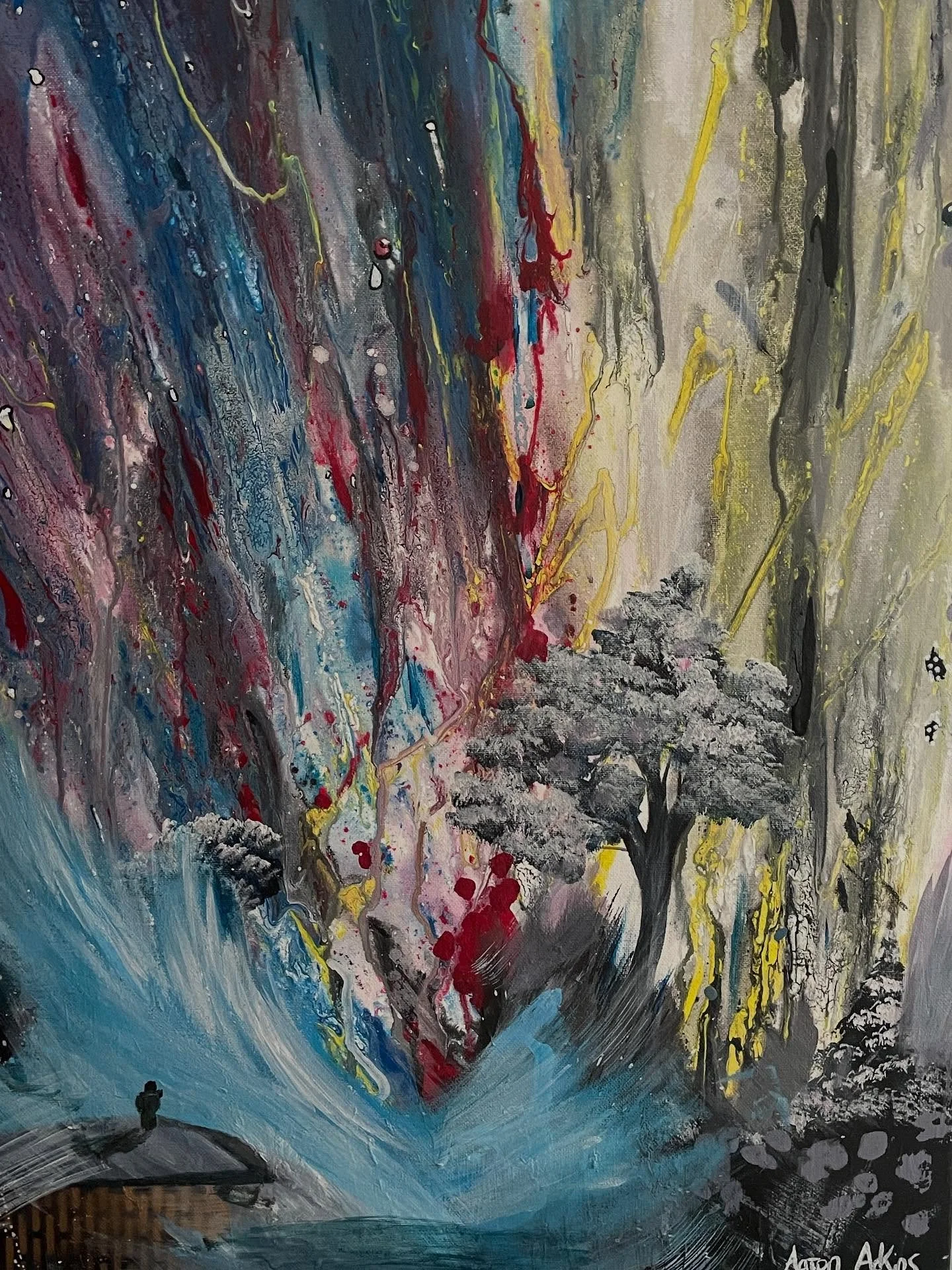 A 18x24 for $40.00 with free shipping/delivery (in NC) comment below or DM #artforsalebyartist