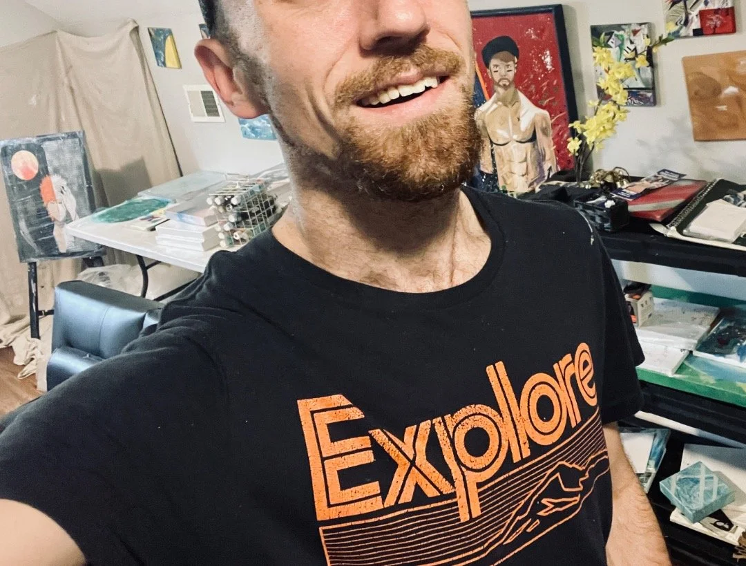 Thankful to have new space to create and paint 🎨 #studiospace #grateful #Artbyguynextdoor