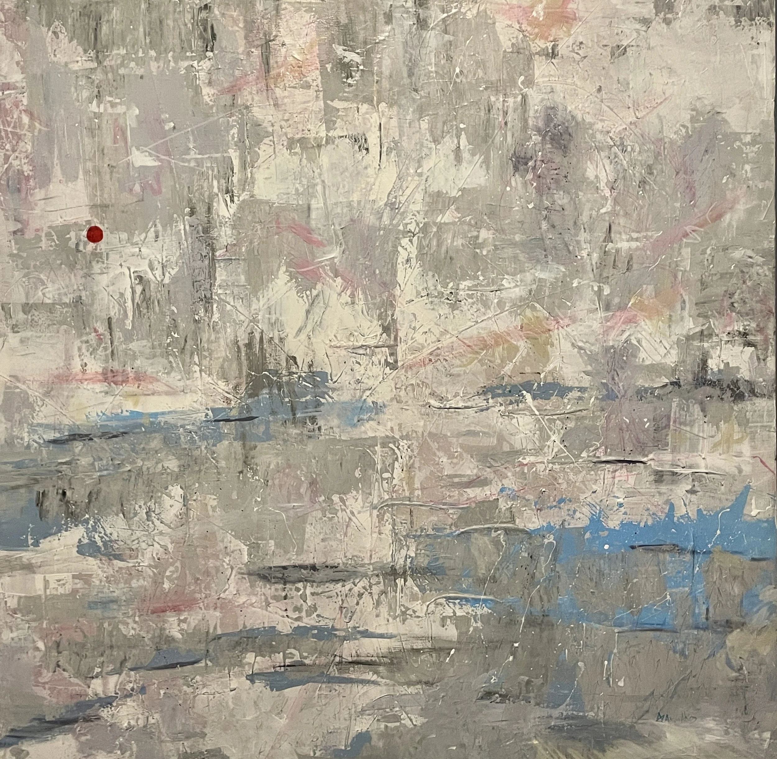 'Move On' - Abstract Landscape from 