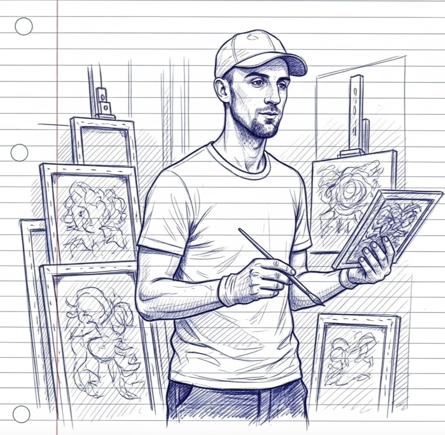 Custom Art Commission Service - Digital & Traditional Art - Startup Fee