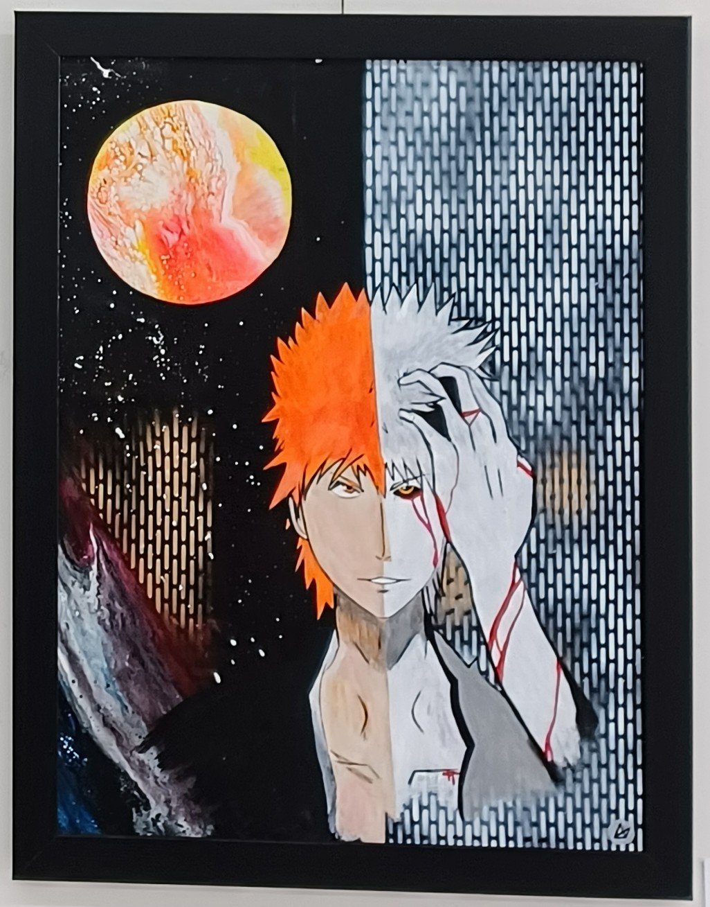 'Ichigo's Dark Side' 18x24in