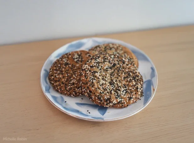 Tahini White Chocolate Cookies
