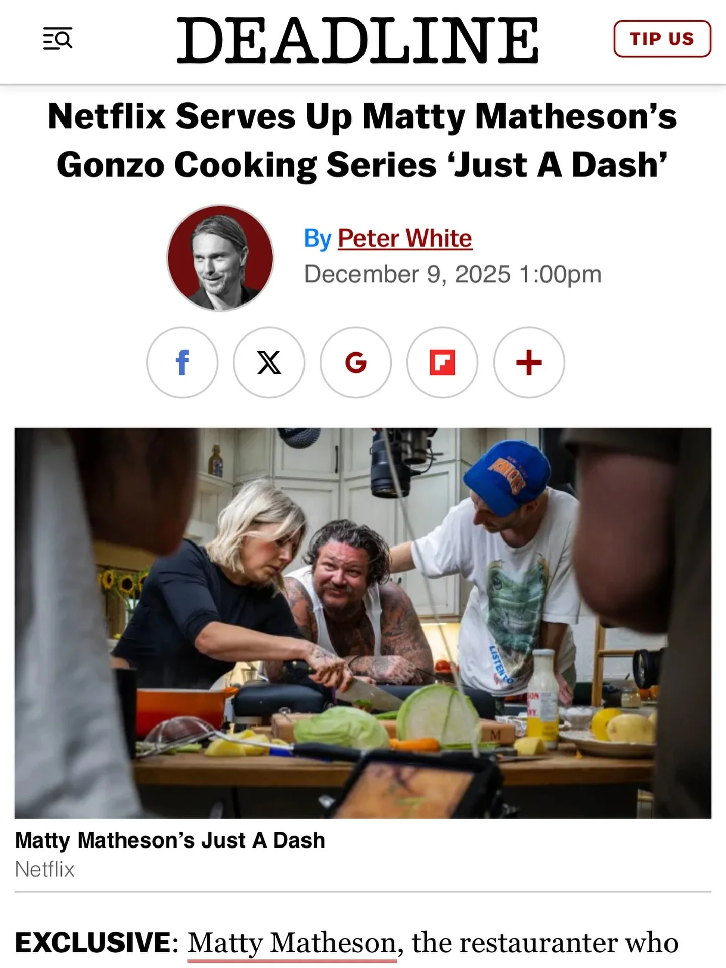 Gonzo is an understatement. Jan 20th can&rsquo;t come soon enough! LFG!!!!