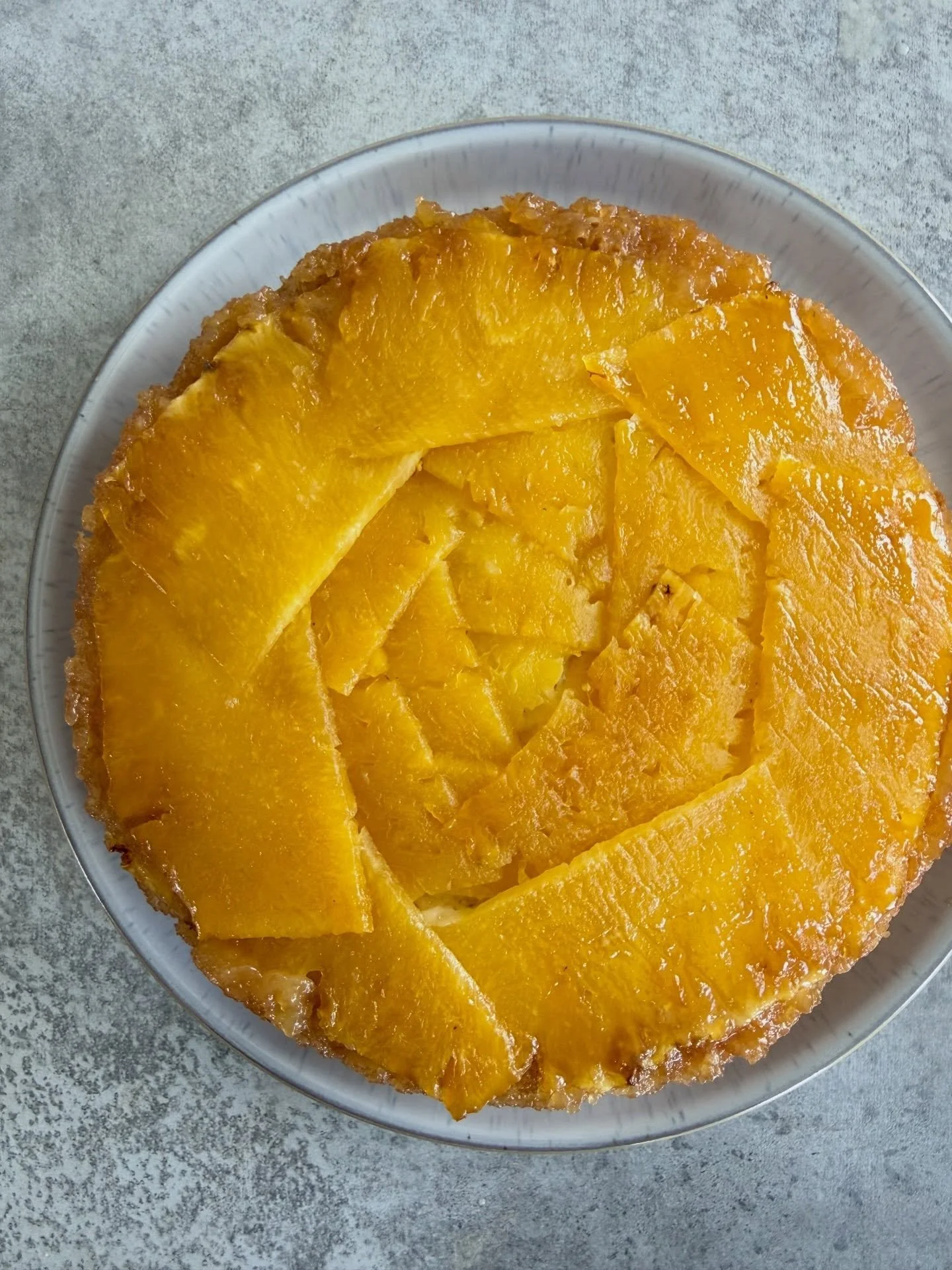 As promised the recipe to my coconut pineapple upside cake along with some other cute things I made this month. 
3 tbsp (45g) unsalted butter, melted
1/4 cup (50g) light brown sugar
1 pineapple cut into thin 4-inch strips
1 1/2 cups (240 g) cake &amp