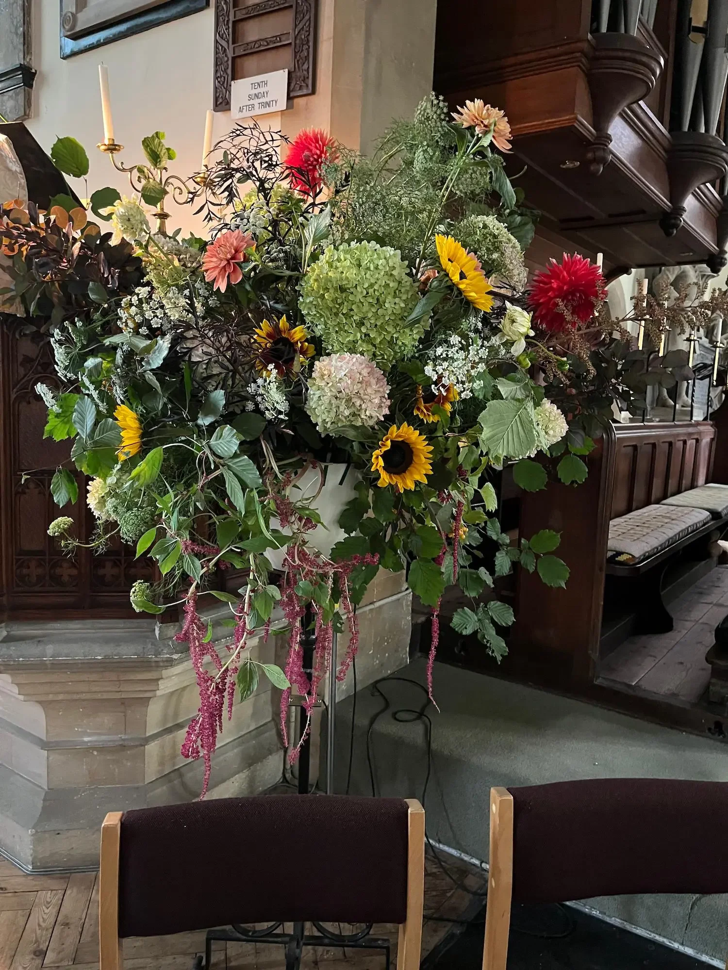 Wedding Sunflowers Pedestal copy.webp