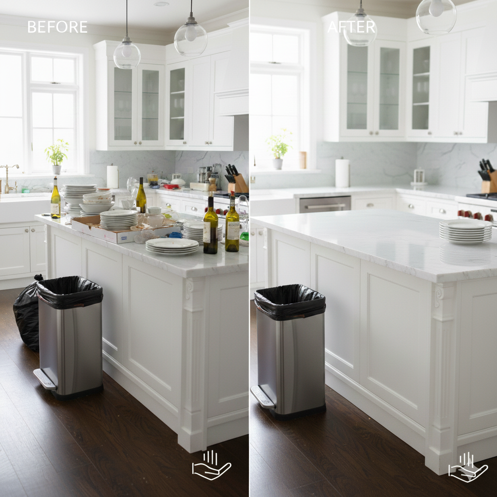 Family-friendly deep cleaning service in The Woodlands TX — detailed home sanitation.