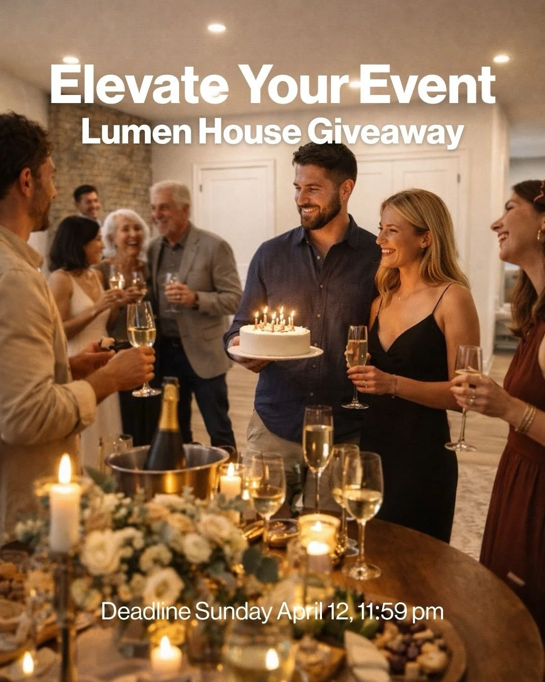 The deadline is coming! 🗓️

We&rsquo;re GIFTING ONE HOST A 3 hour, PRIVATE EVENT EXPERIENCE at LUMEN HOUSE 🙌🏼

What would you host here?

HOW TO ENTER
✨Follow us
✨Like this post
✨Comment what you&rsquo;d host
✨Tag 2 people you&rsquo;d invite
✨Shar