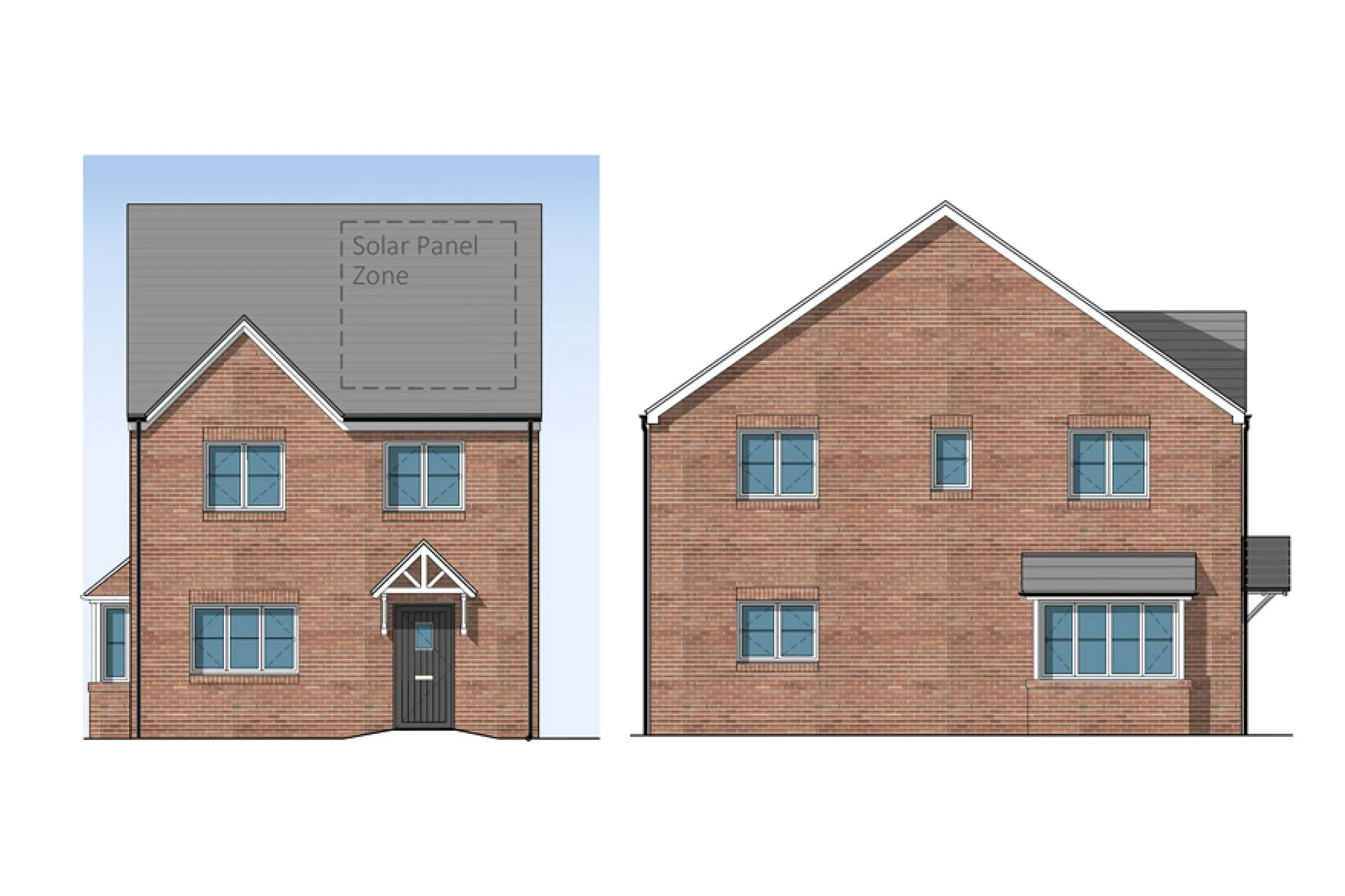 Forest Edge, Wood End - House Type D2