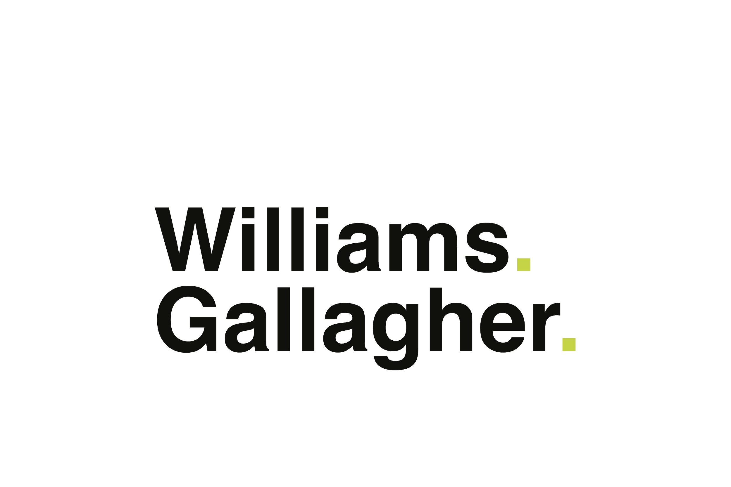 Williams Gallagher logo.