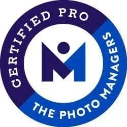 The Photo Managers Certified Pro badge