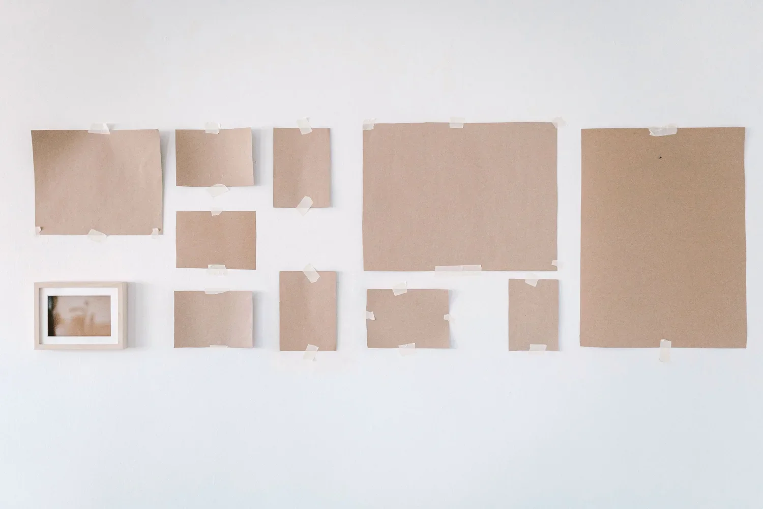 CREATING CUSTOM PHOTO WALLS