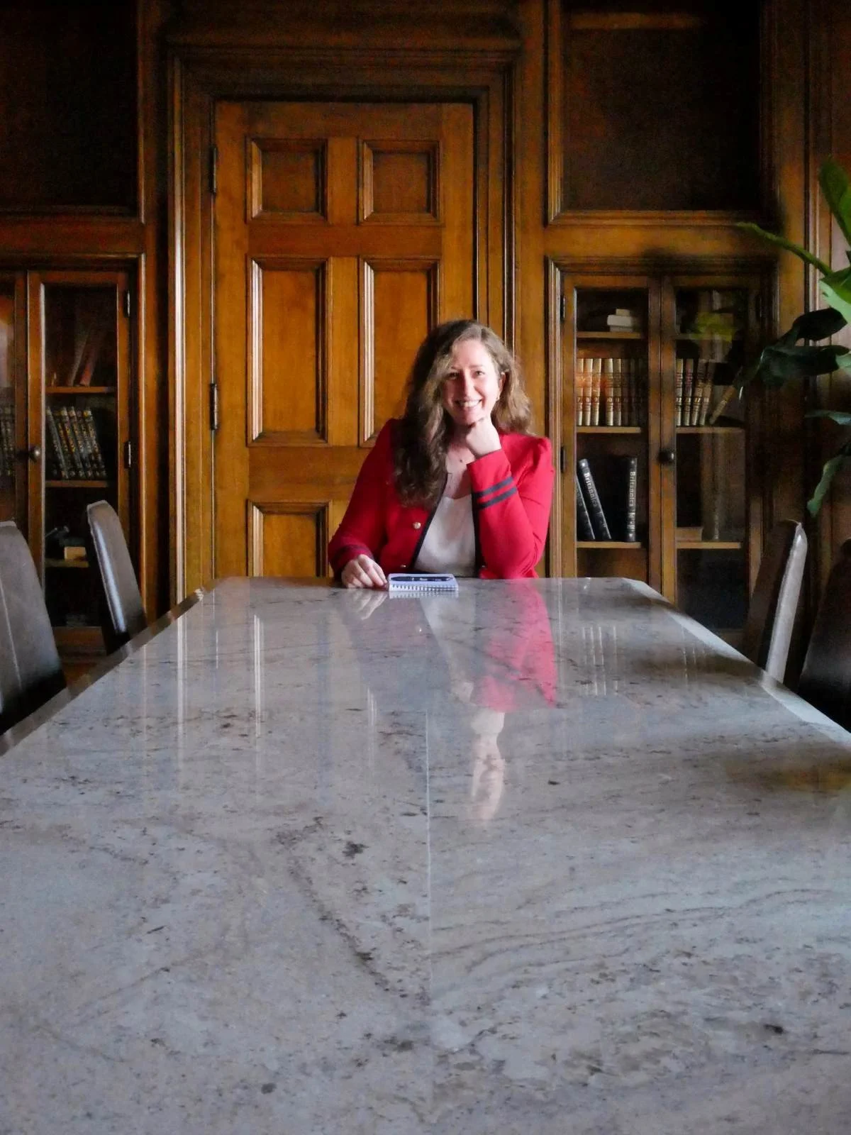 Katie ONeill in her office