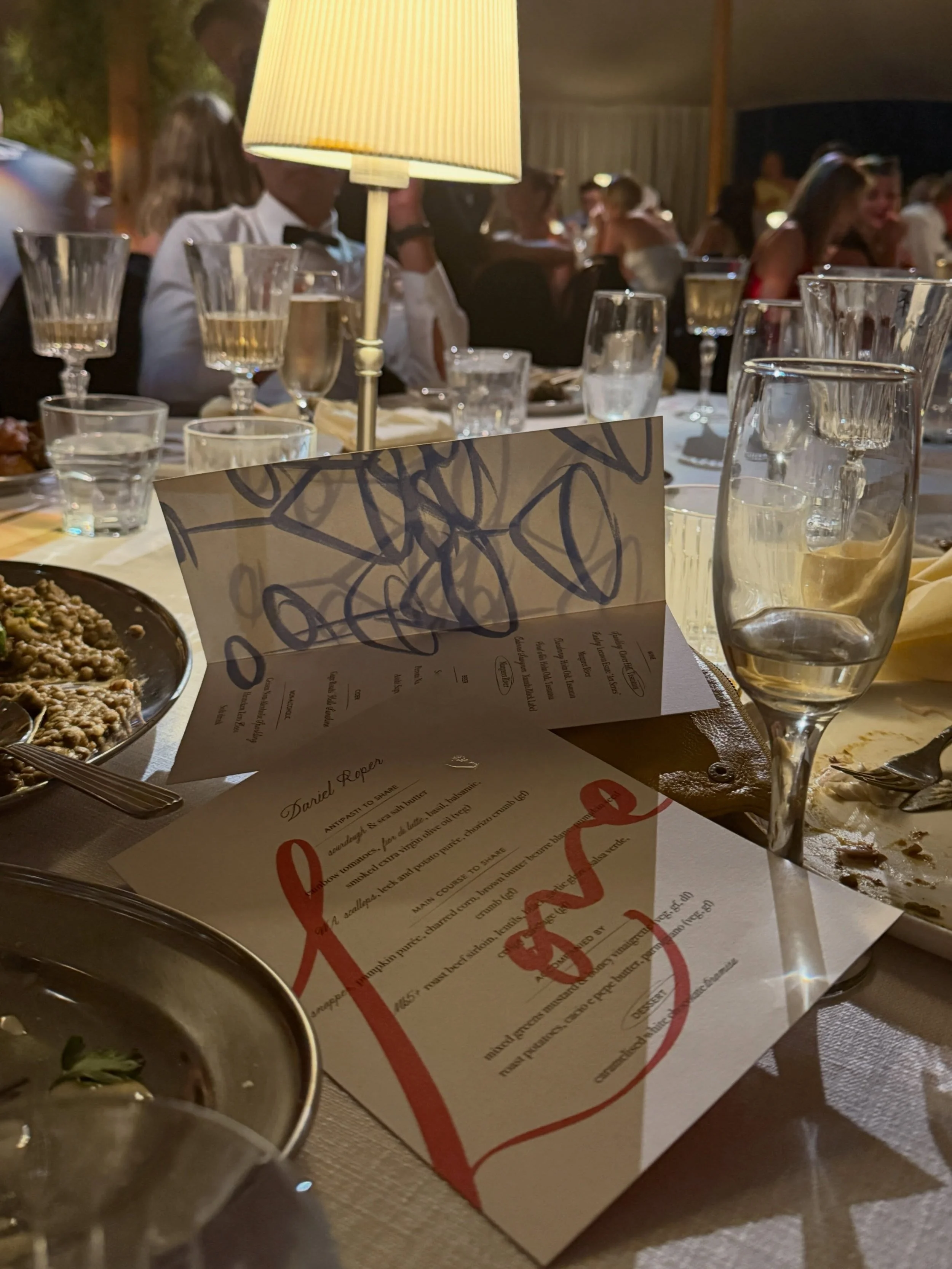 as a sentimentalist and a romantic, I would suggest any meal can be an occasion worthy of immortalising with artistic expression and mementos. however, the truth stands that some days, and some meals, are weighted with more meaning.

at the end of la