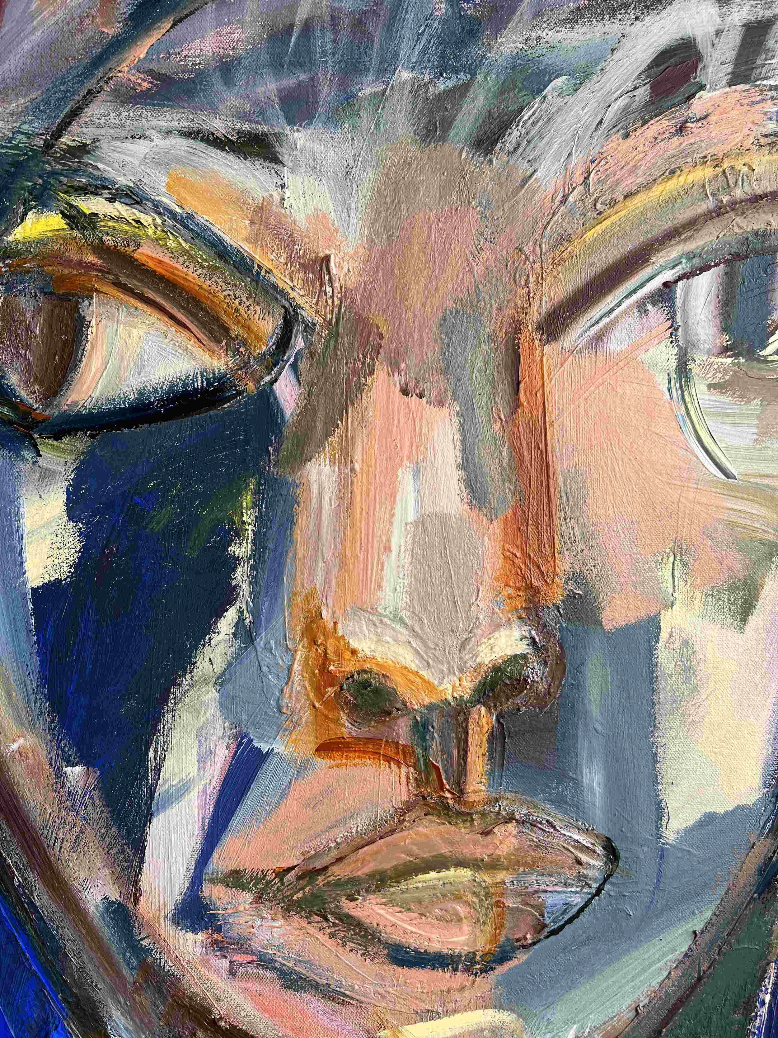 Blue Jaeger - Original Painting by Rina Freiberg 3.jpg