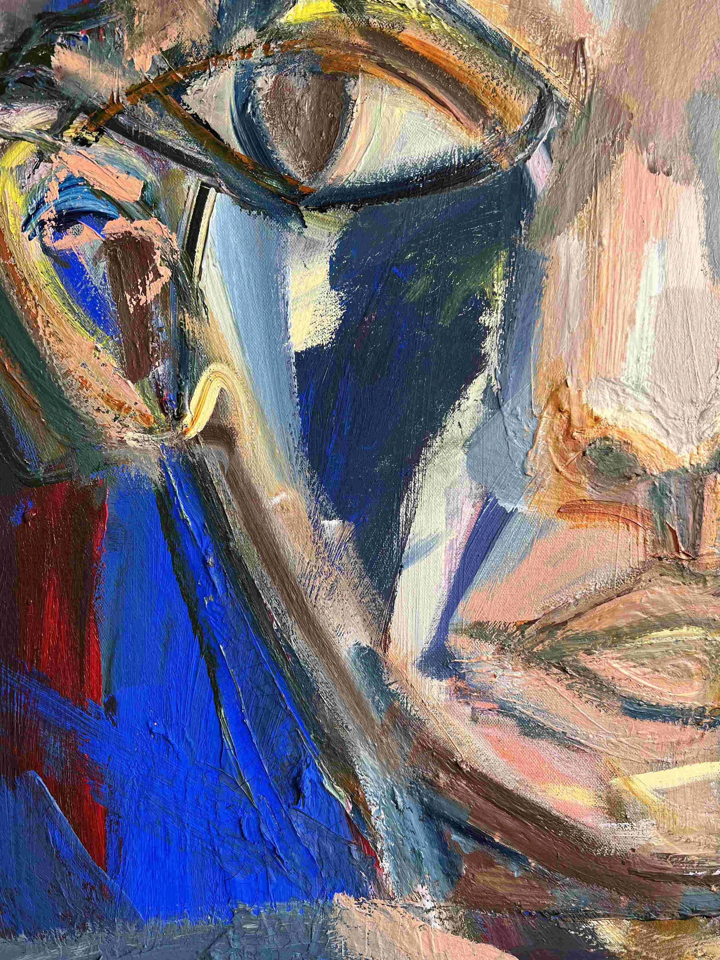 Blue Jaeger - Original Painting by Rina Freiberg 2.jpg