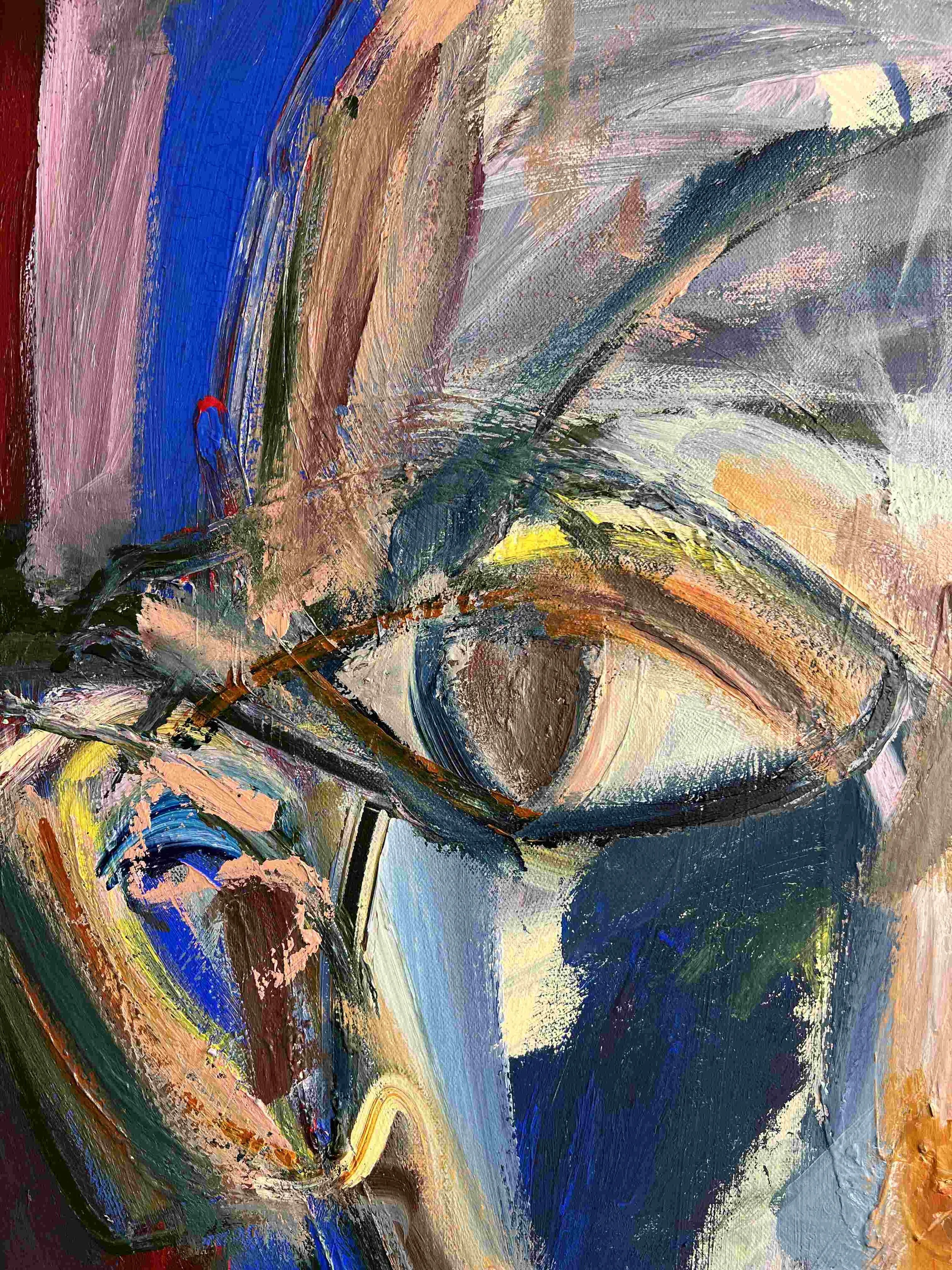 Blue Jaeger - Original Painting by Rina Freiberg 5.jpg