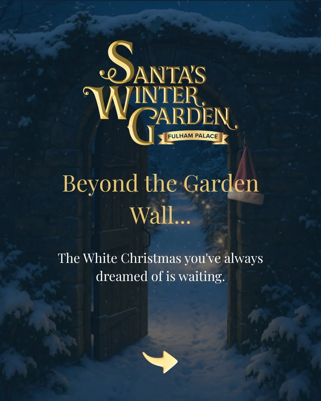 Long before the first snowflake falls... the magic is already waiting✨

Hidden behind the garden walls of Fulham Palace lies a place where lanterns glow, snowy pathways lead to unexpected moments of wonder, and Christmas feels just a little more magi