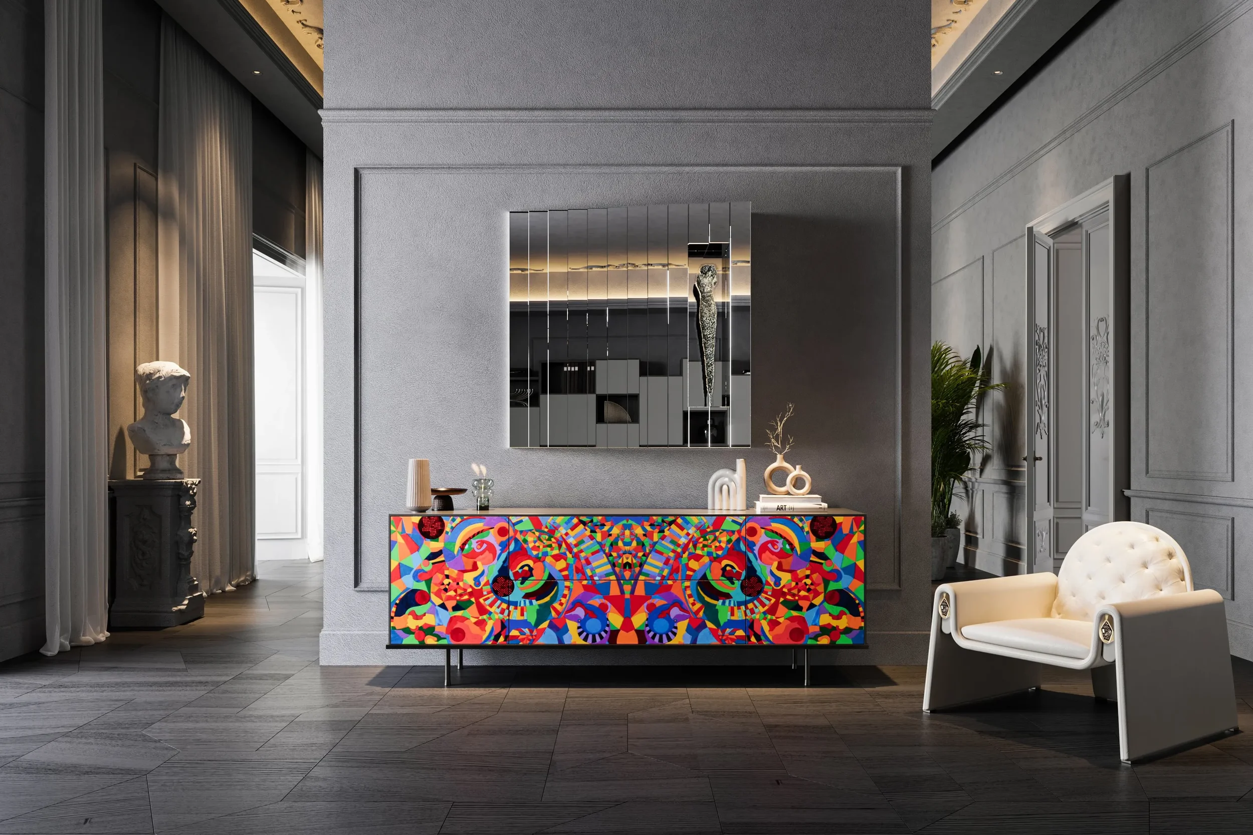 Arte Nel Design Sideboard | Italian Furniture | ArkNova Interiors | Cyprus, Paphos