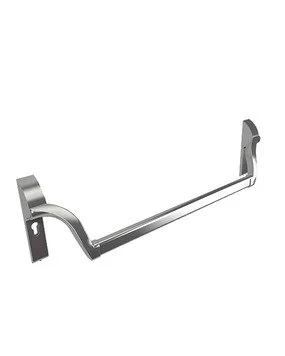 Novoferm EPN-Bar Italian silver metal panic bar for fire-rated doors at ArkNova Interiors Paphos Cyprus