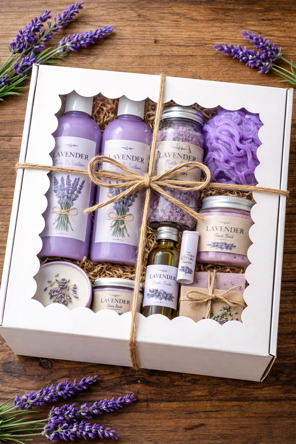 Lyra Lavender Bath Box