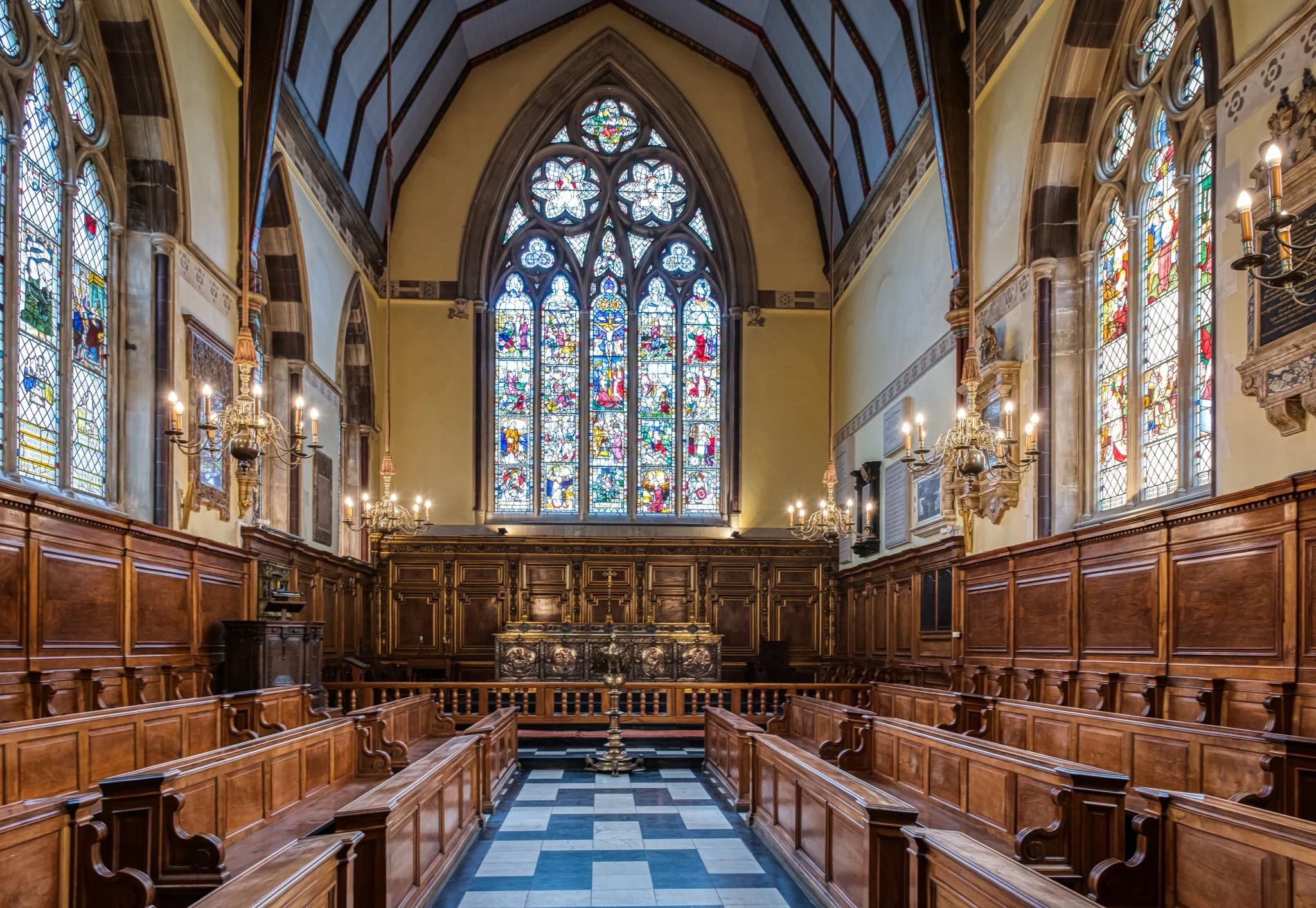Balliol College Chapel, Oxford University, Oxford, UK.