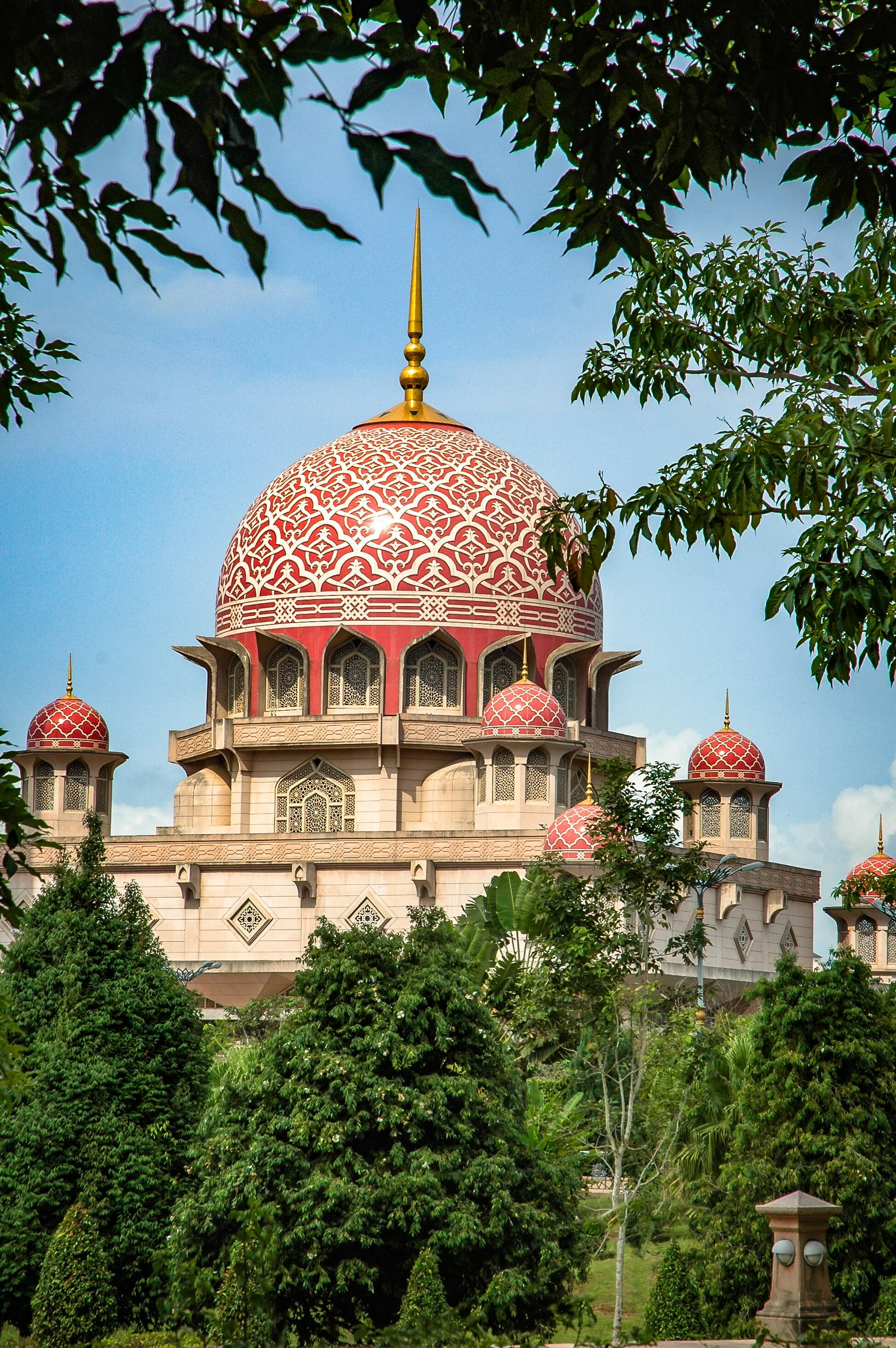 The Putra Mosque, Putrajaya, Malaysia.