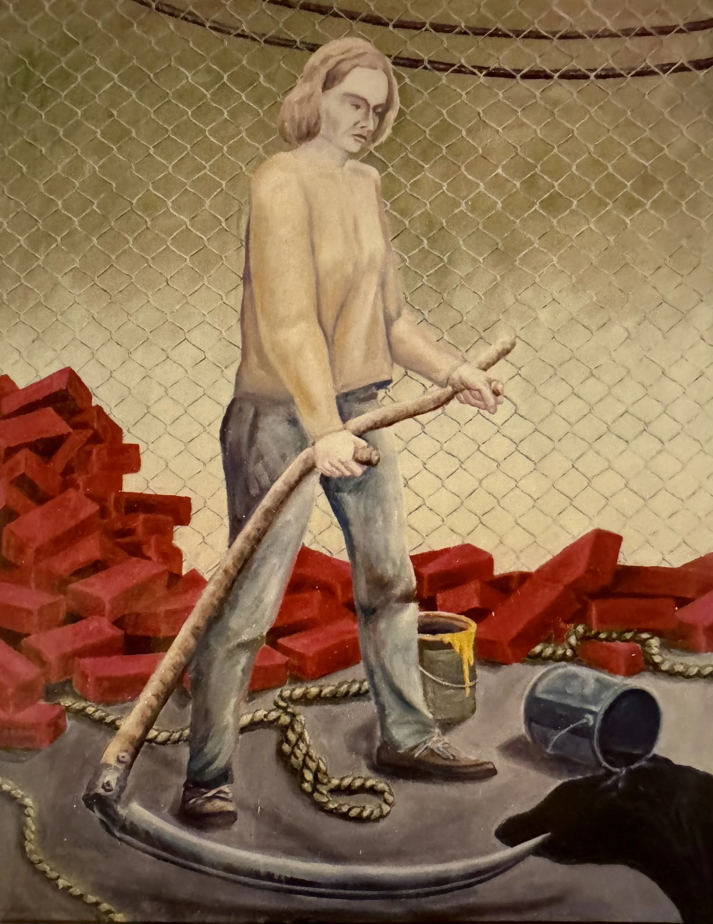 Amorous Aberration, 1996, Oil on Canvas, 122cm x 1152.5cm