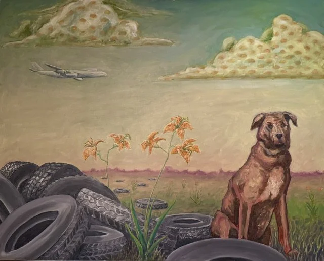 With a Little Help From My Friend, 2006, `52.5cm x 122cm