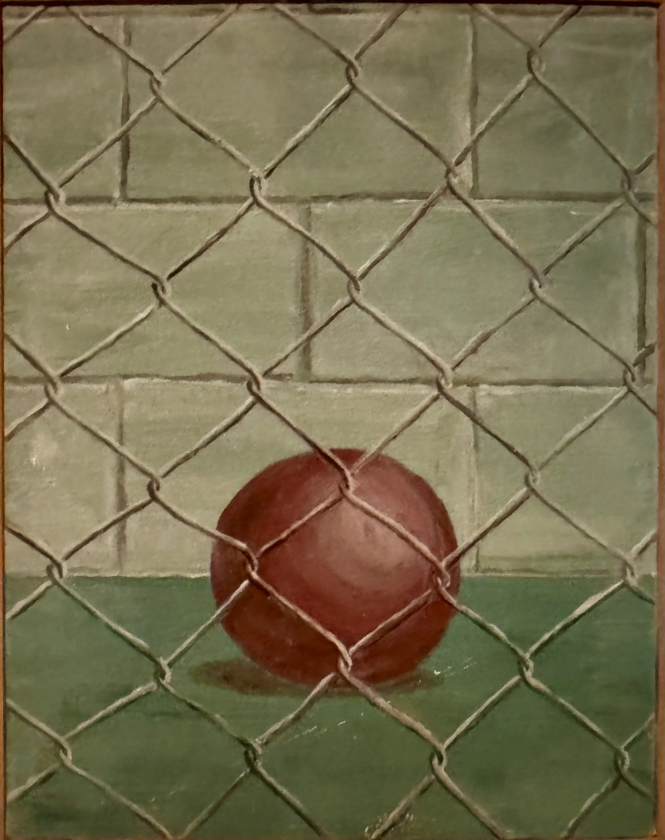 Fate, 1996, Oil on Canvas, 28cm x 35.5cm