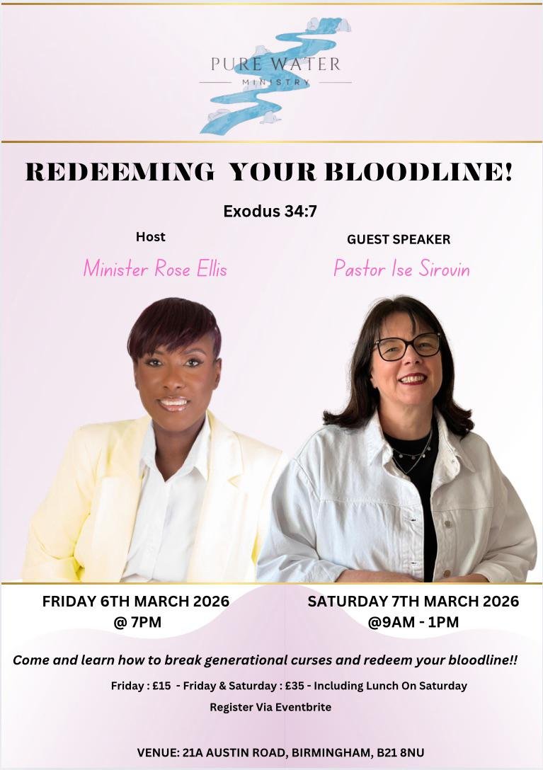 Redeeming Bloodlines Friday Session Only