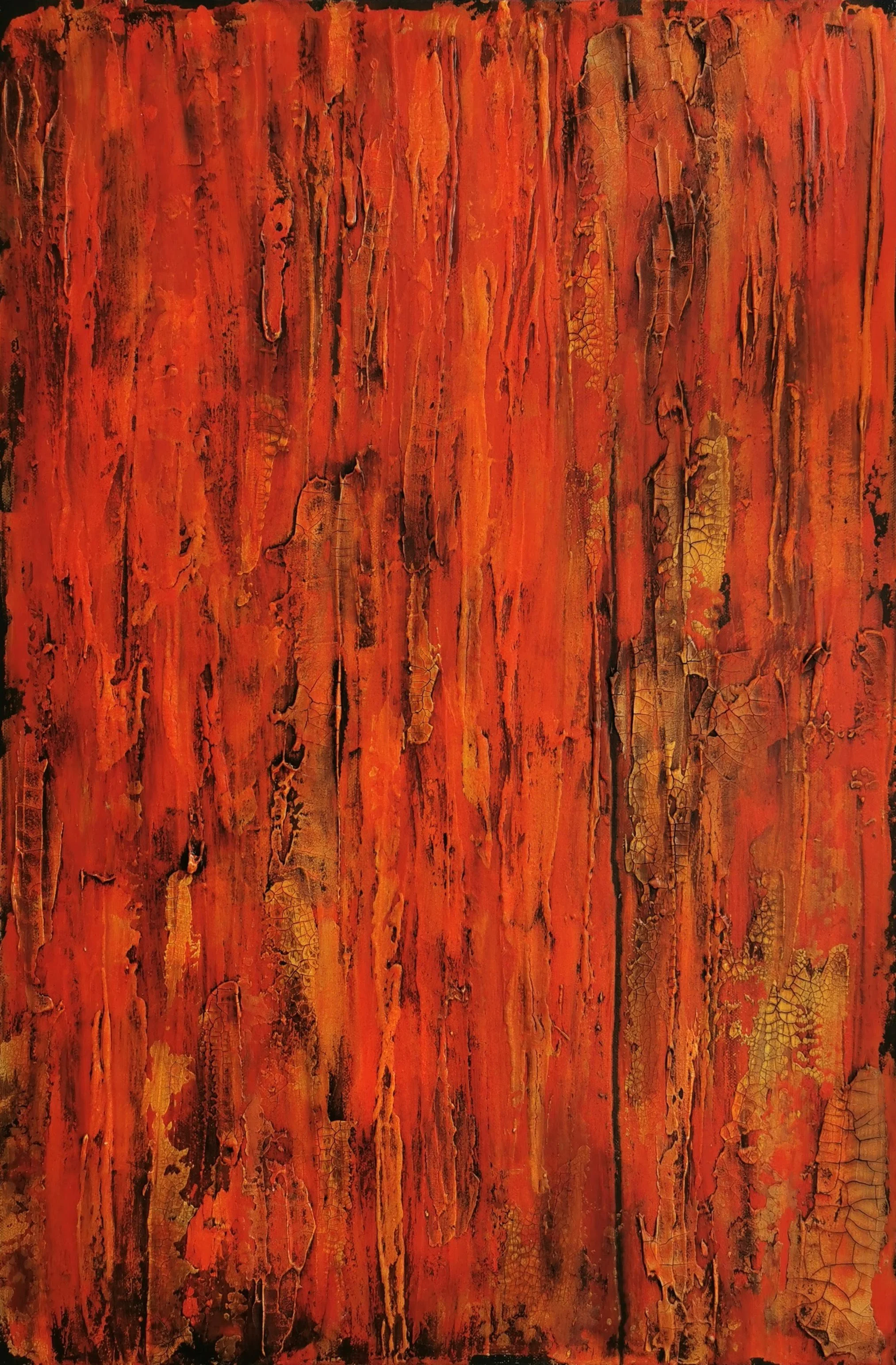 Contemporary Abstract Art by Shelly Cook exploring emotions through colour and texture